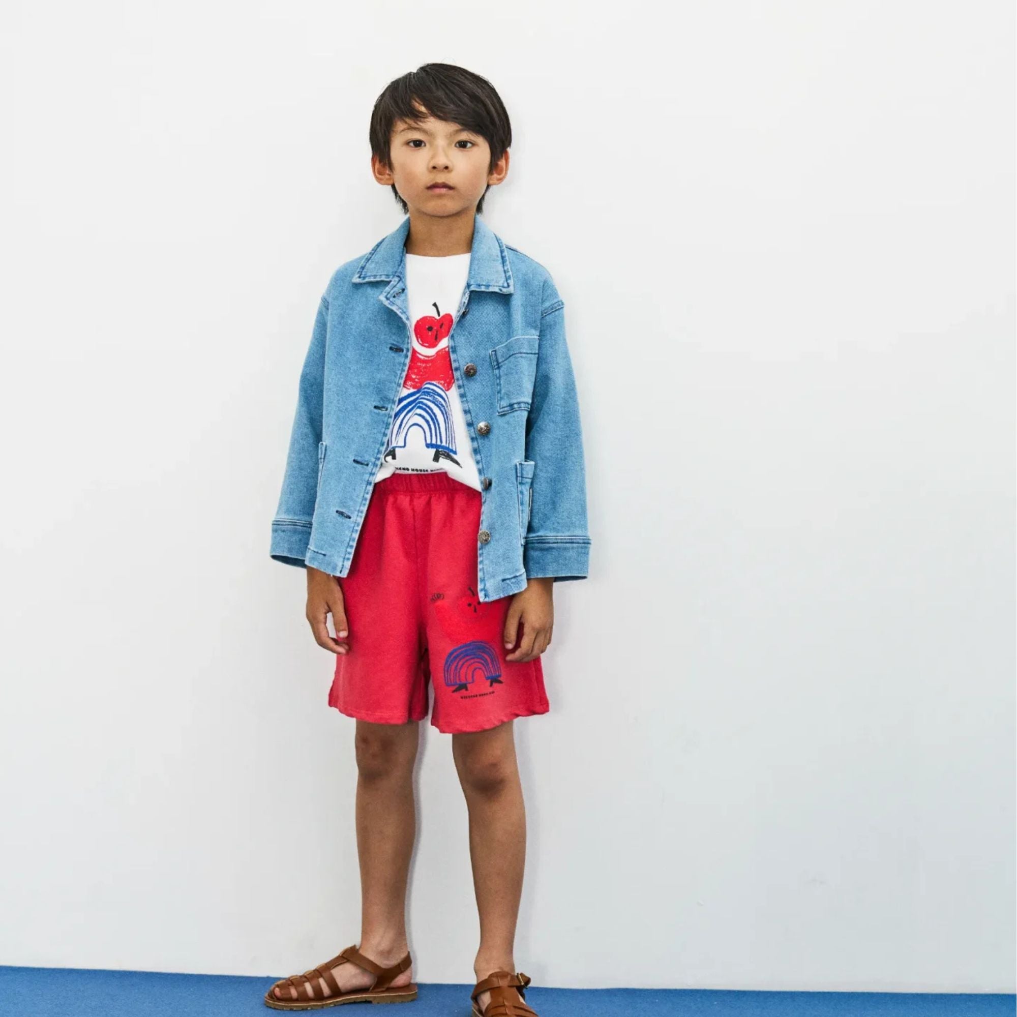 Cherry Kid Bermuda | Red