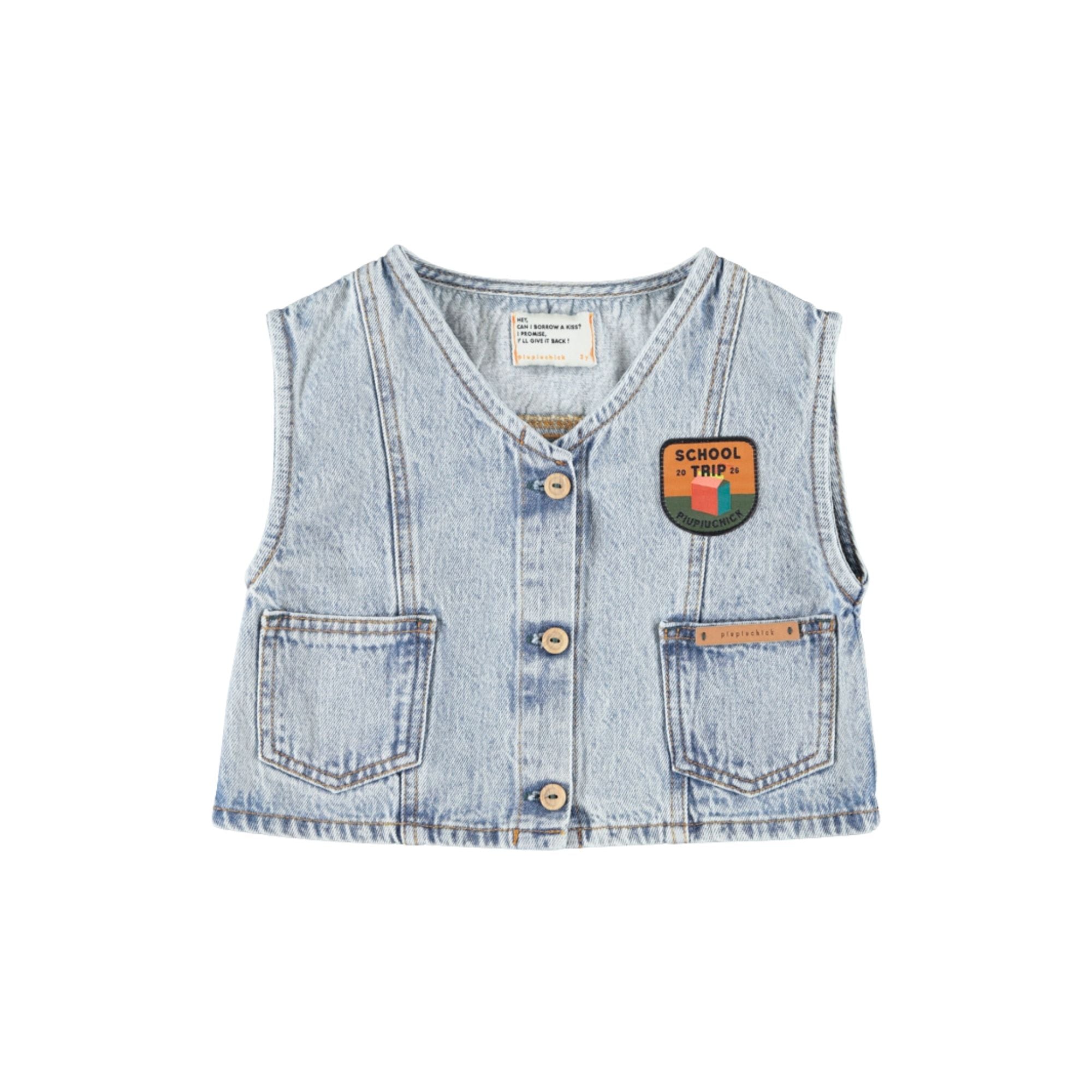 Denim Set | Fadded Light Blue Denim