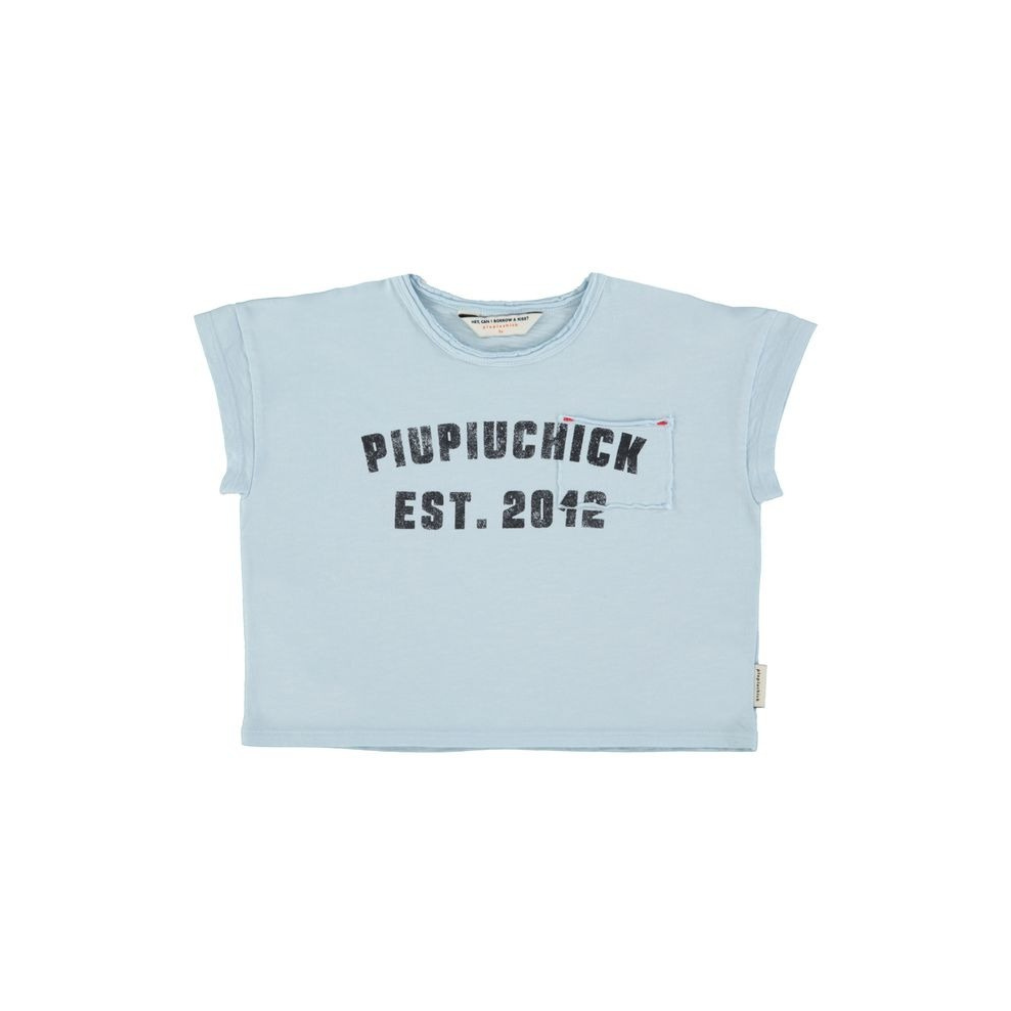 Piupiuchick Print T-Shirt | Light Blue