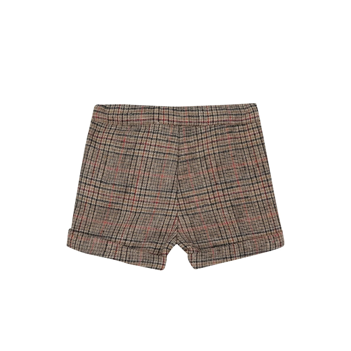 Check Pattern Shorts | Brown