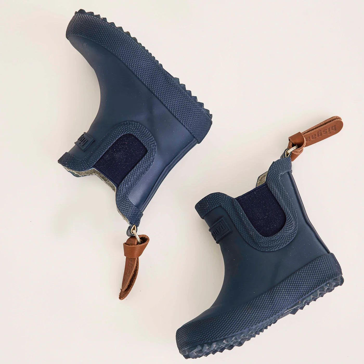 Short Rubber Boot | Blue