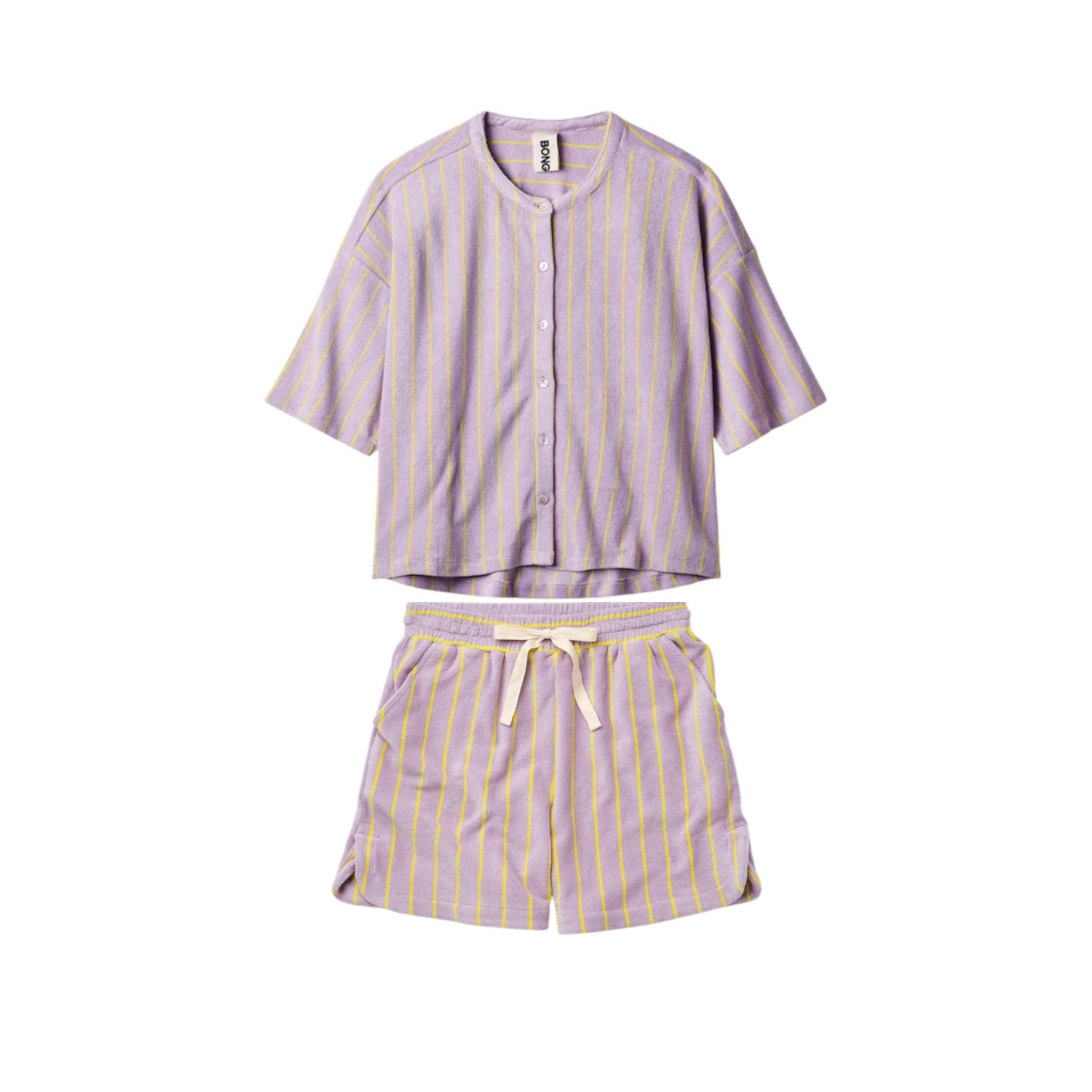 Naram Shirt & Short Set | Striped