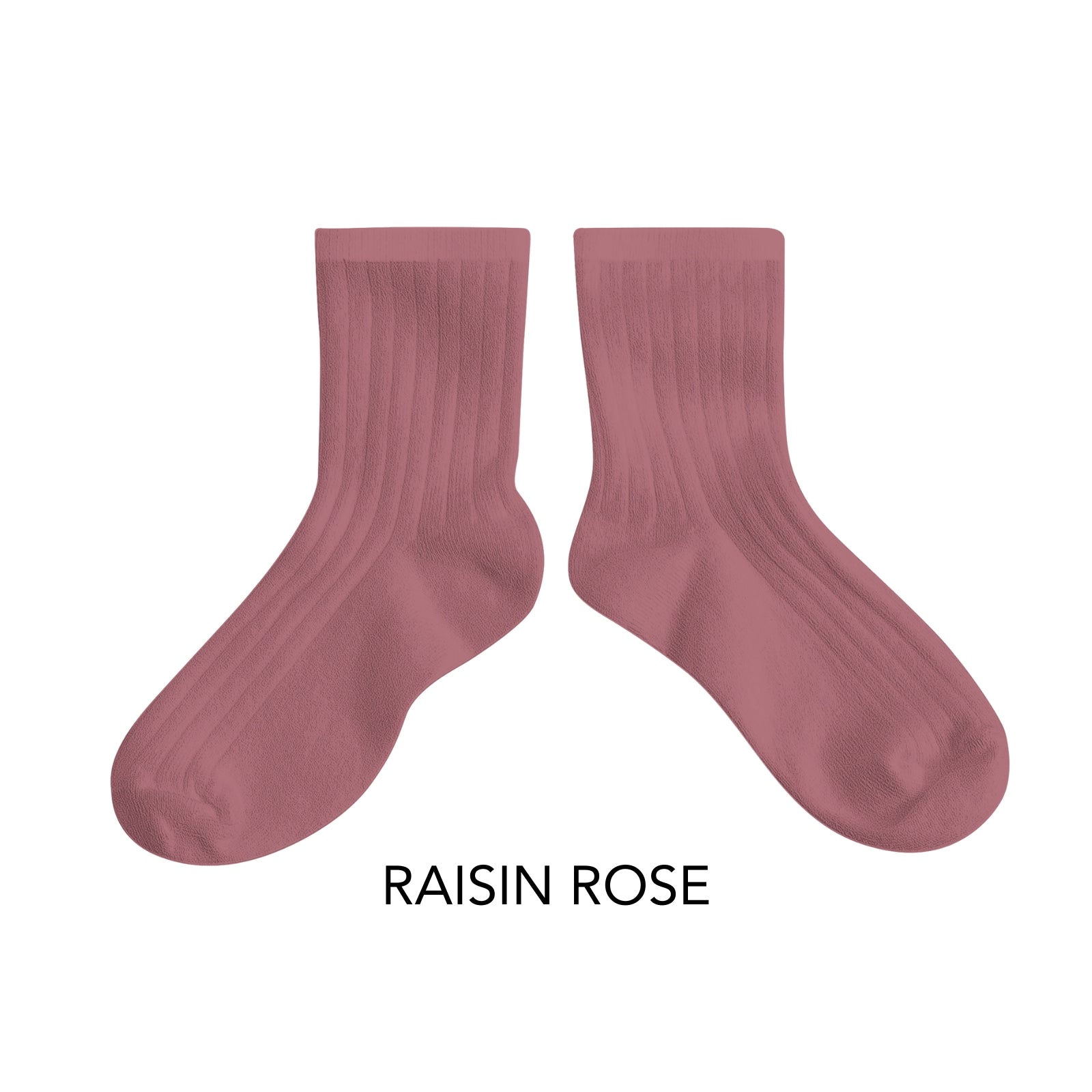 La Mini Ribbed Ankle Socks