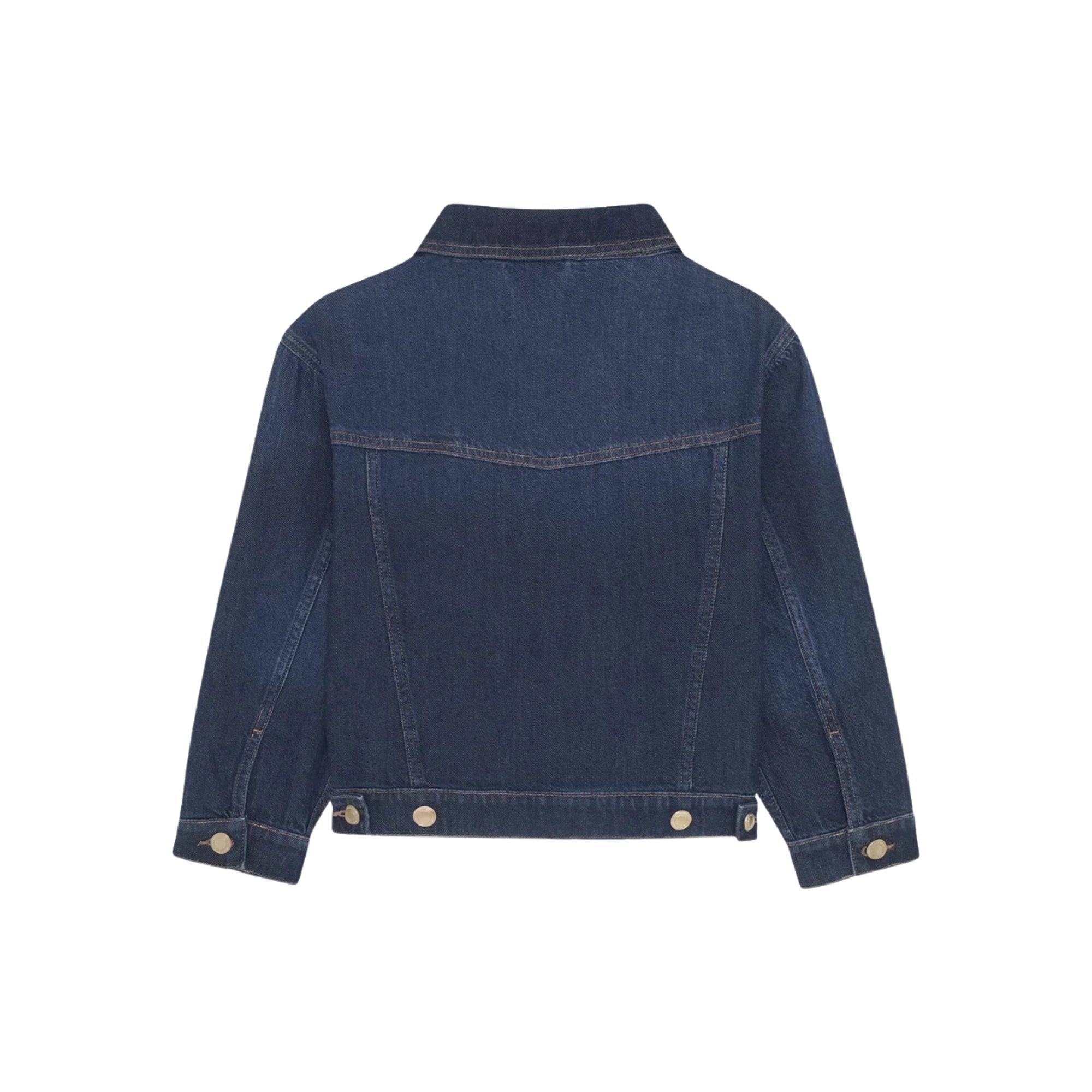 Jordyn Denim Trucker Jacket | Deep Water