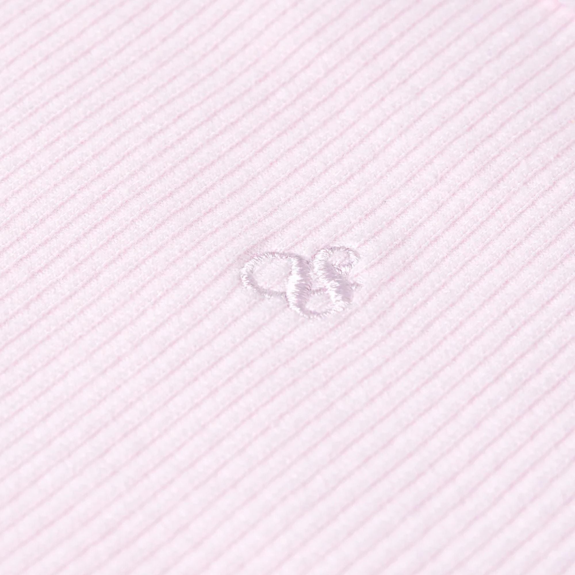 Ribbed Slim T-shirt | Lilac Snow