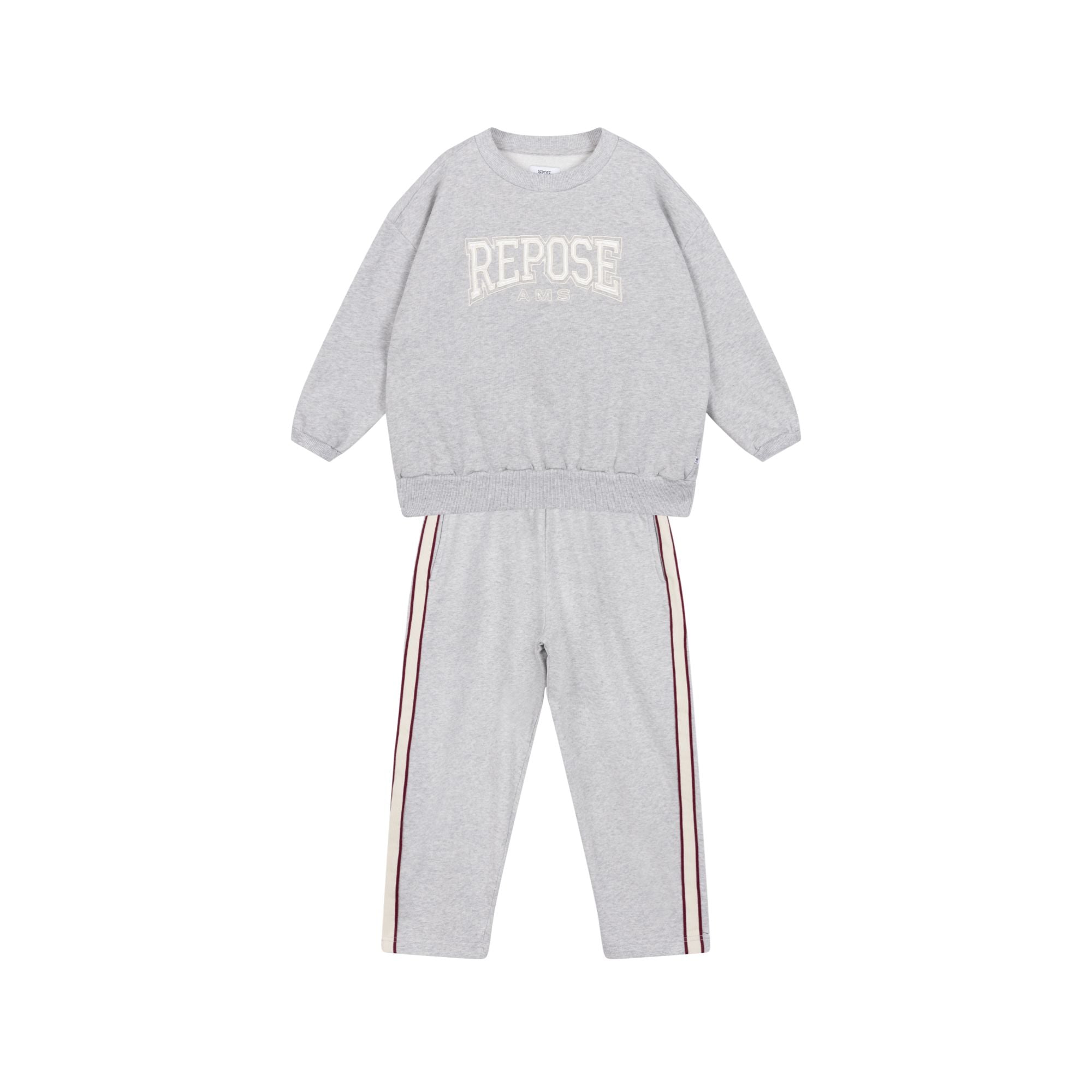 Sweatshirt Set | Light Mixed Grey