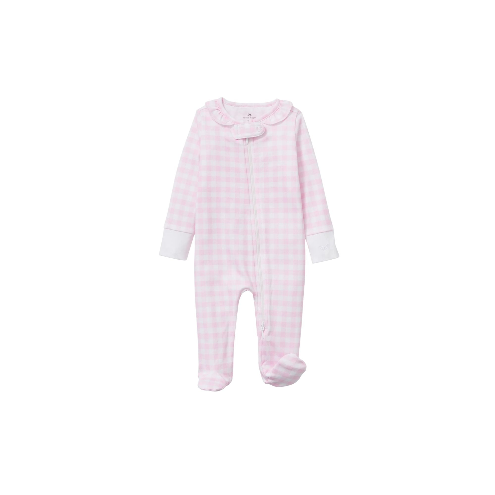 Pima Romper | Pink Gingham