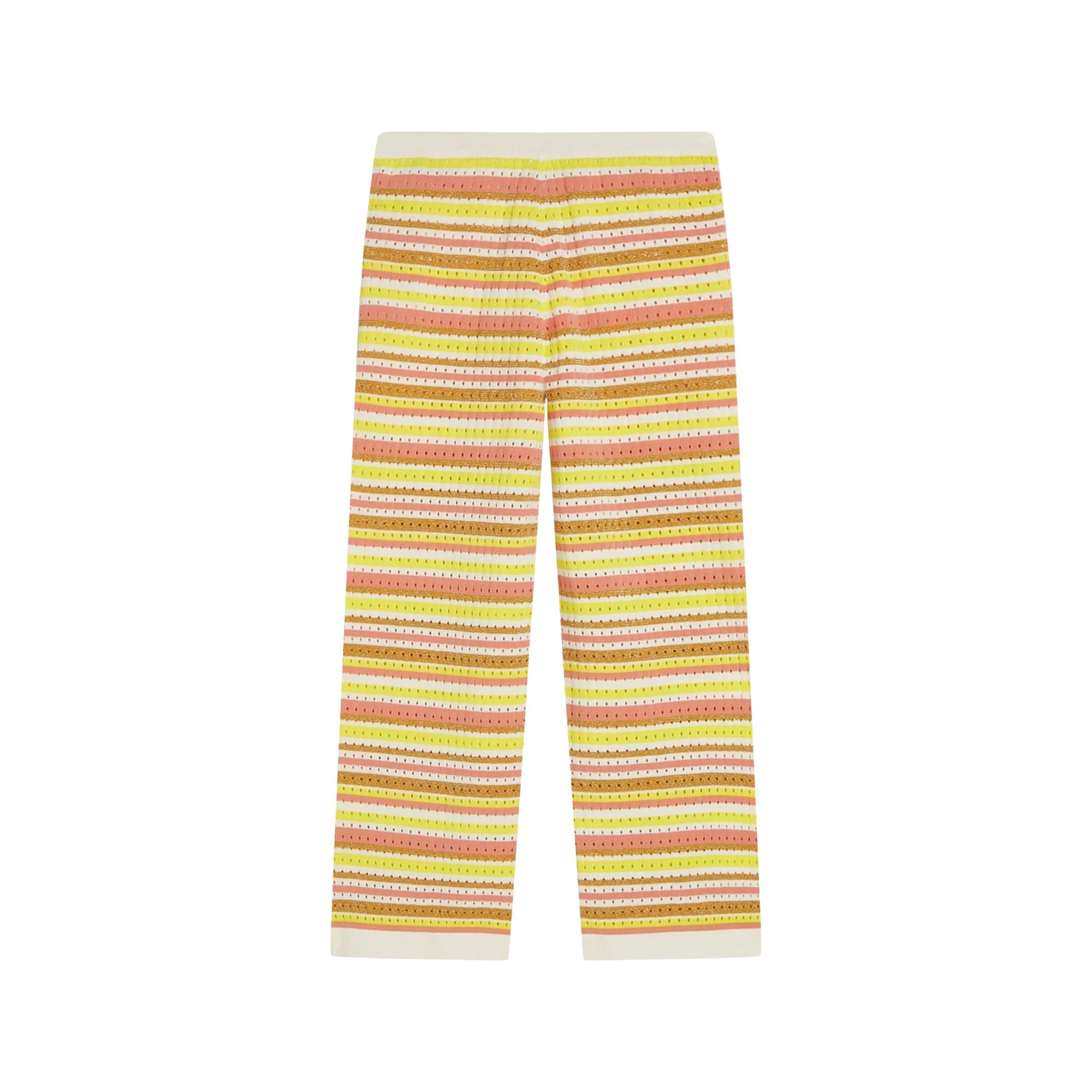 Lurex Stripe Knitted Pants