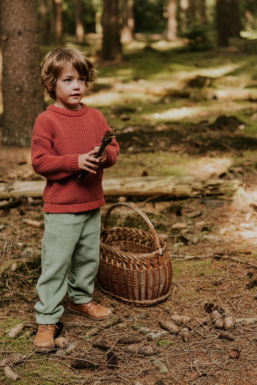 Beau Corduroy Trousers | Moss