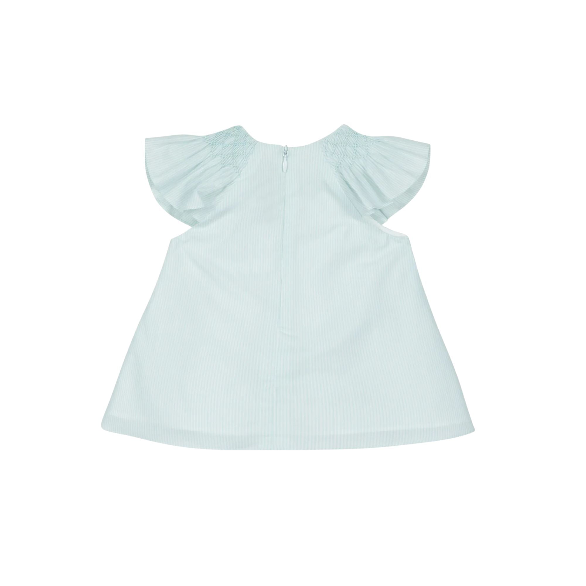 Smocked Embroidery Dress | Opaline