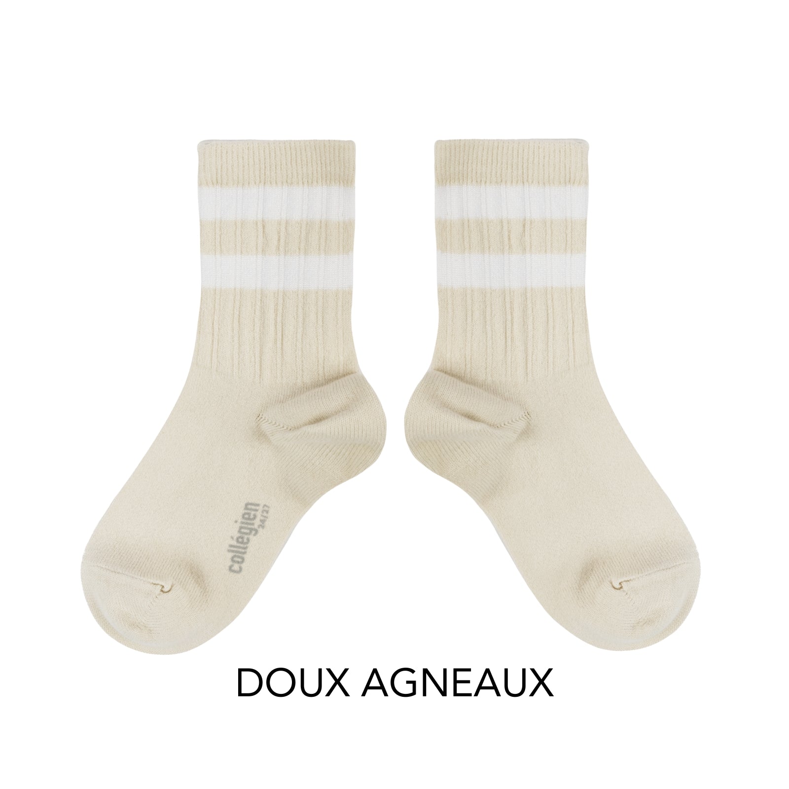 Nico Ribbed Varsity Crew Socks