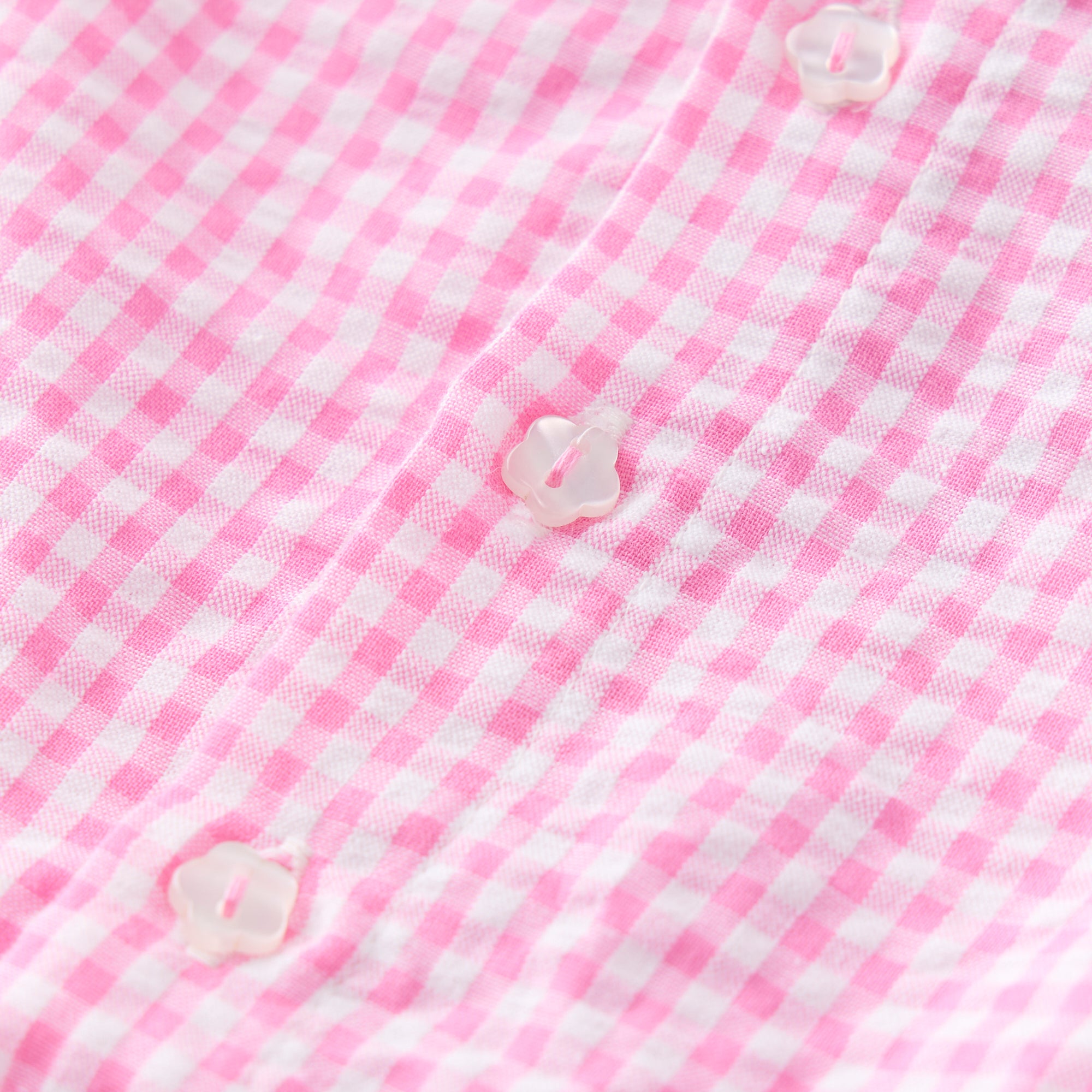 Elara Mini Skirt | Pink Gingham