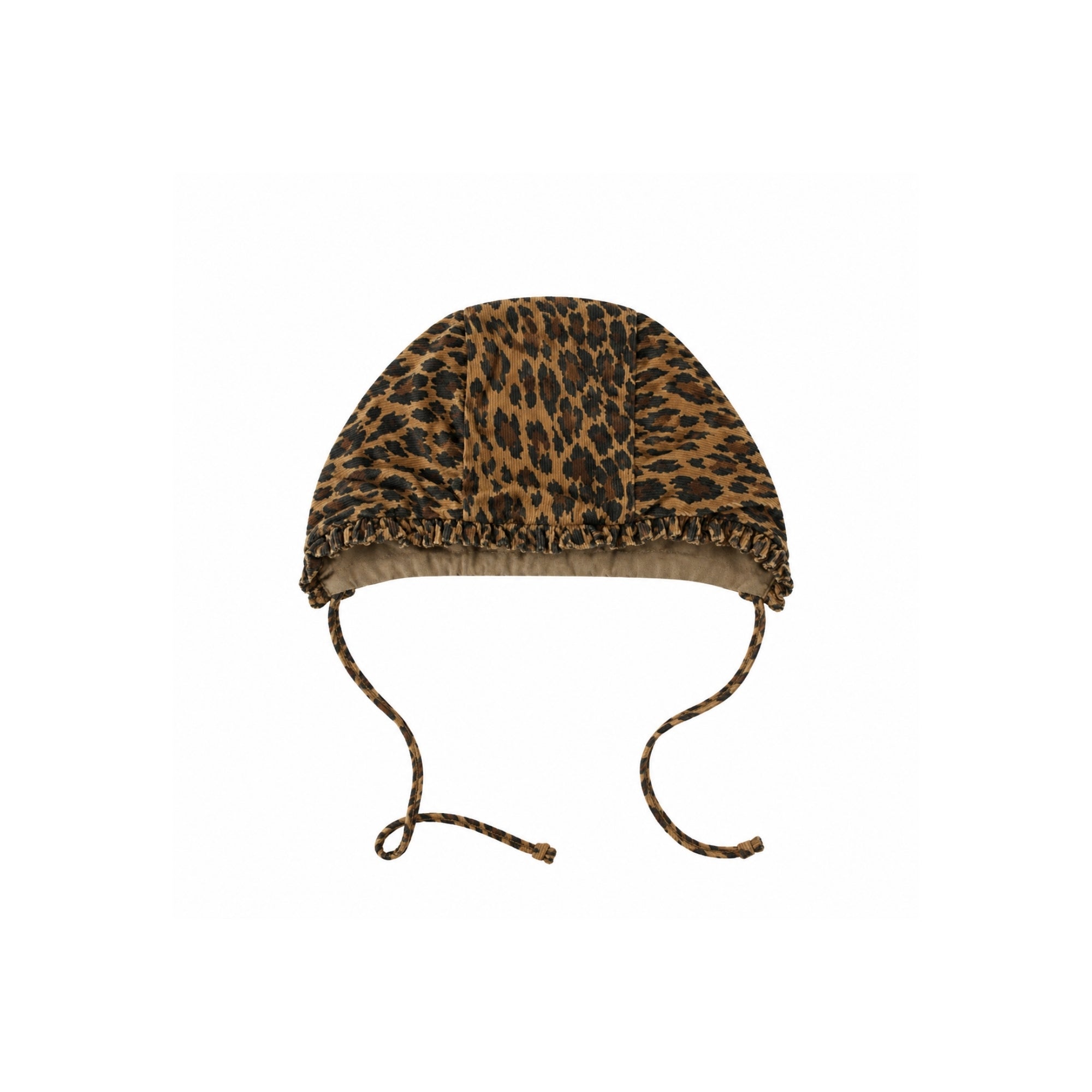 Cuffietta Bonnet | Nocciola Animalier