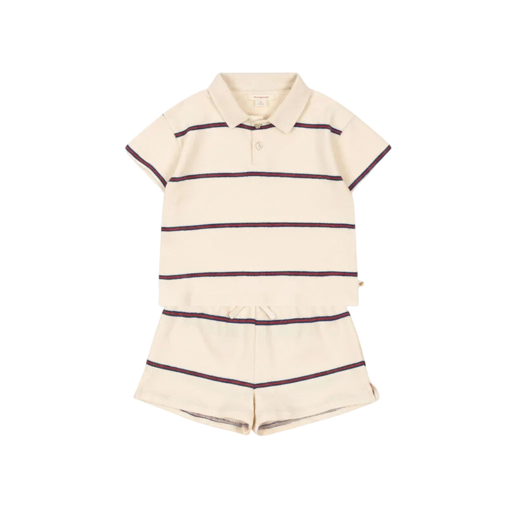 Trio Polo Set | Trio Stripe