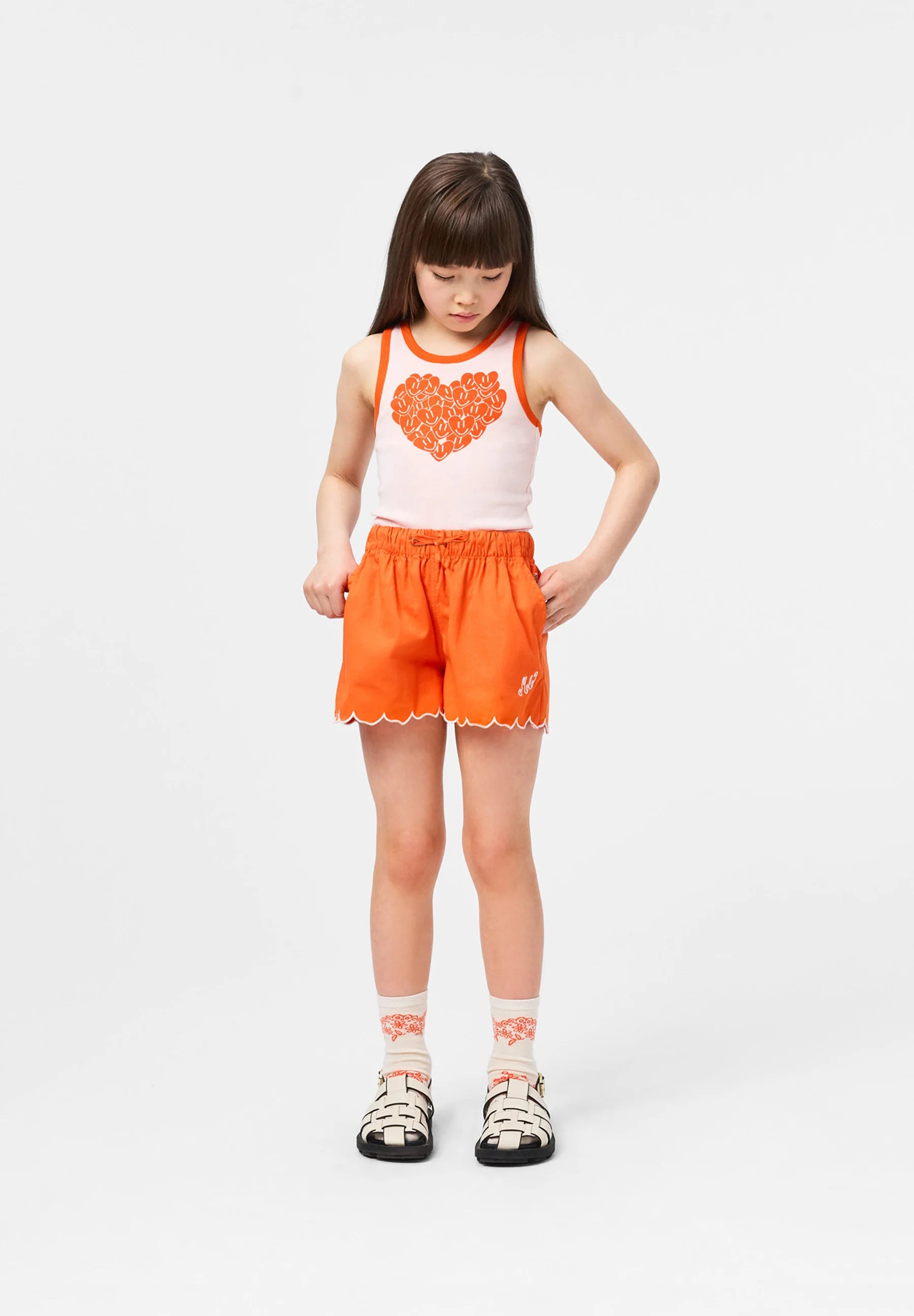 Addie Shorts | Orange
