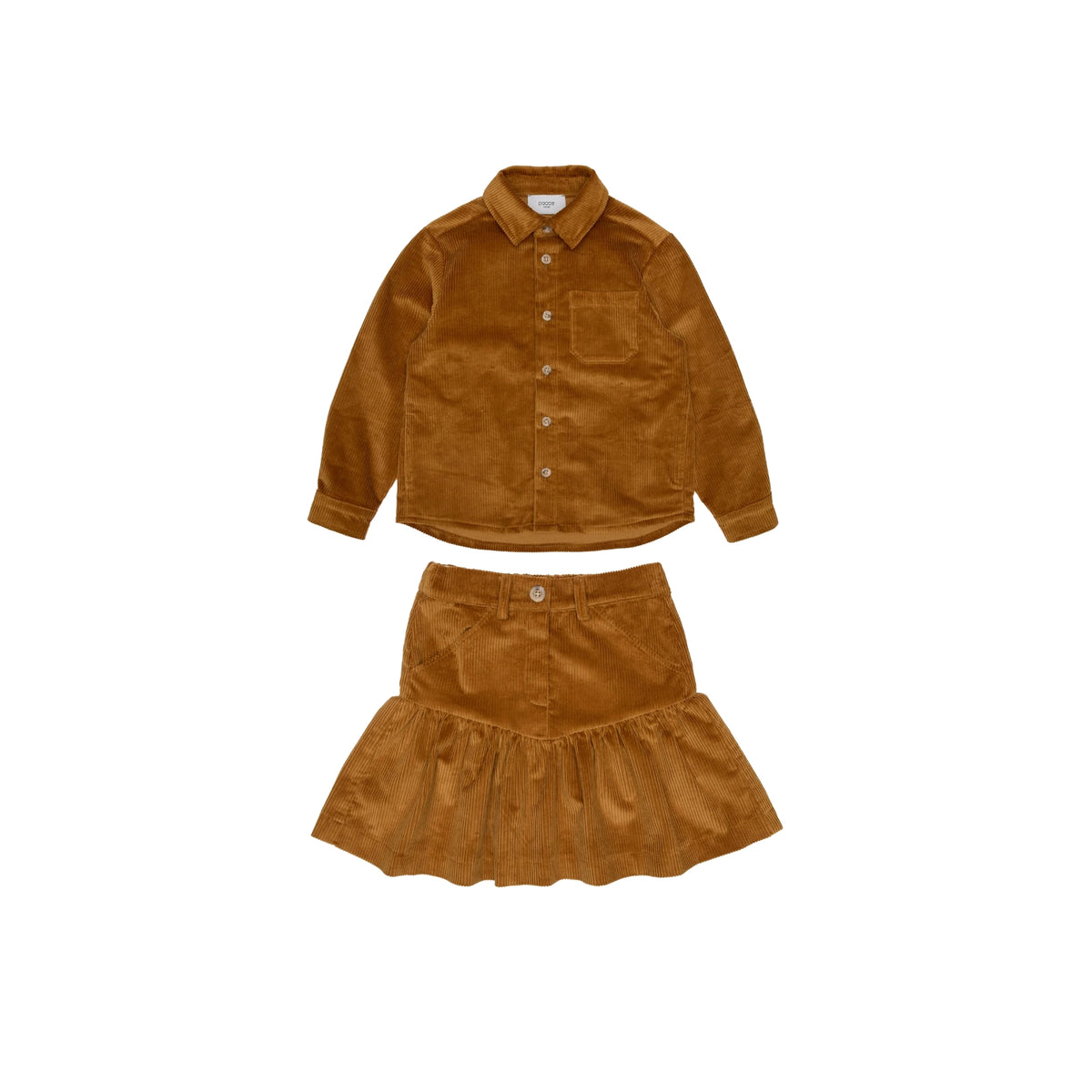 Otis Corduroy Set | Caramel