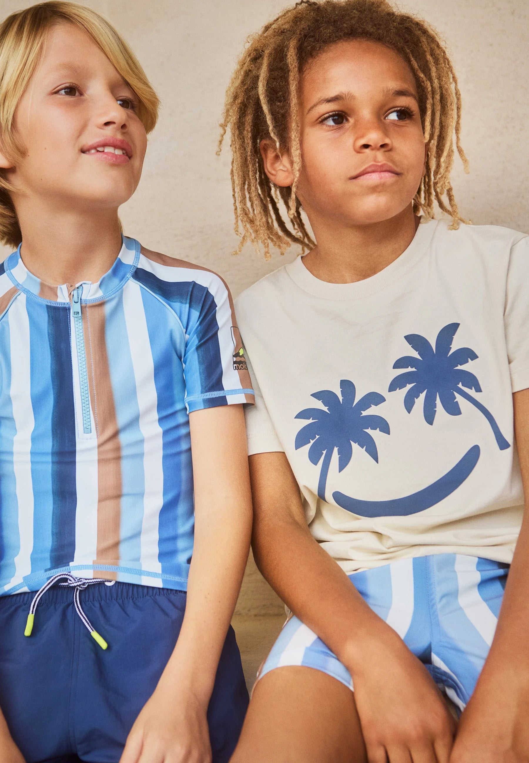 Niko Shorts | Painted Stripes