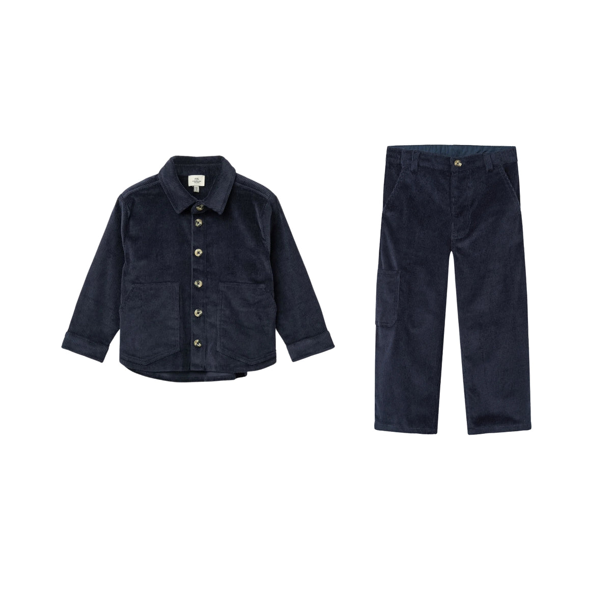 Corduroy Set | Navy