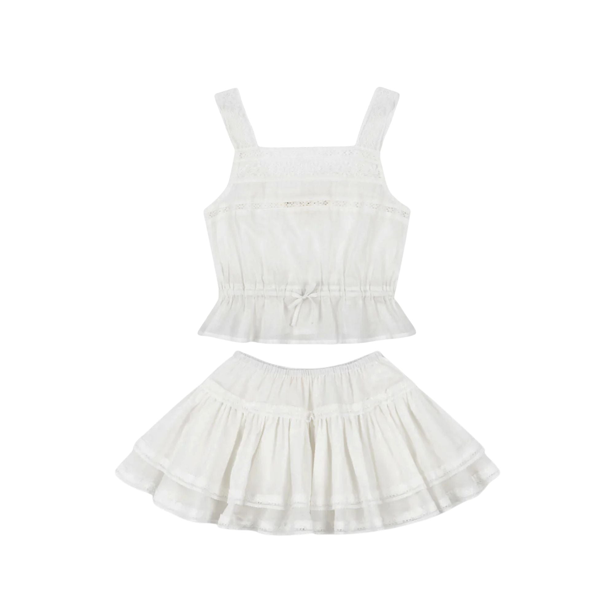 Mora Set | Optic White