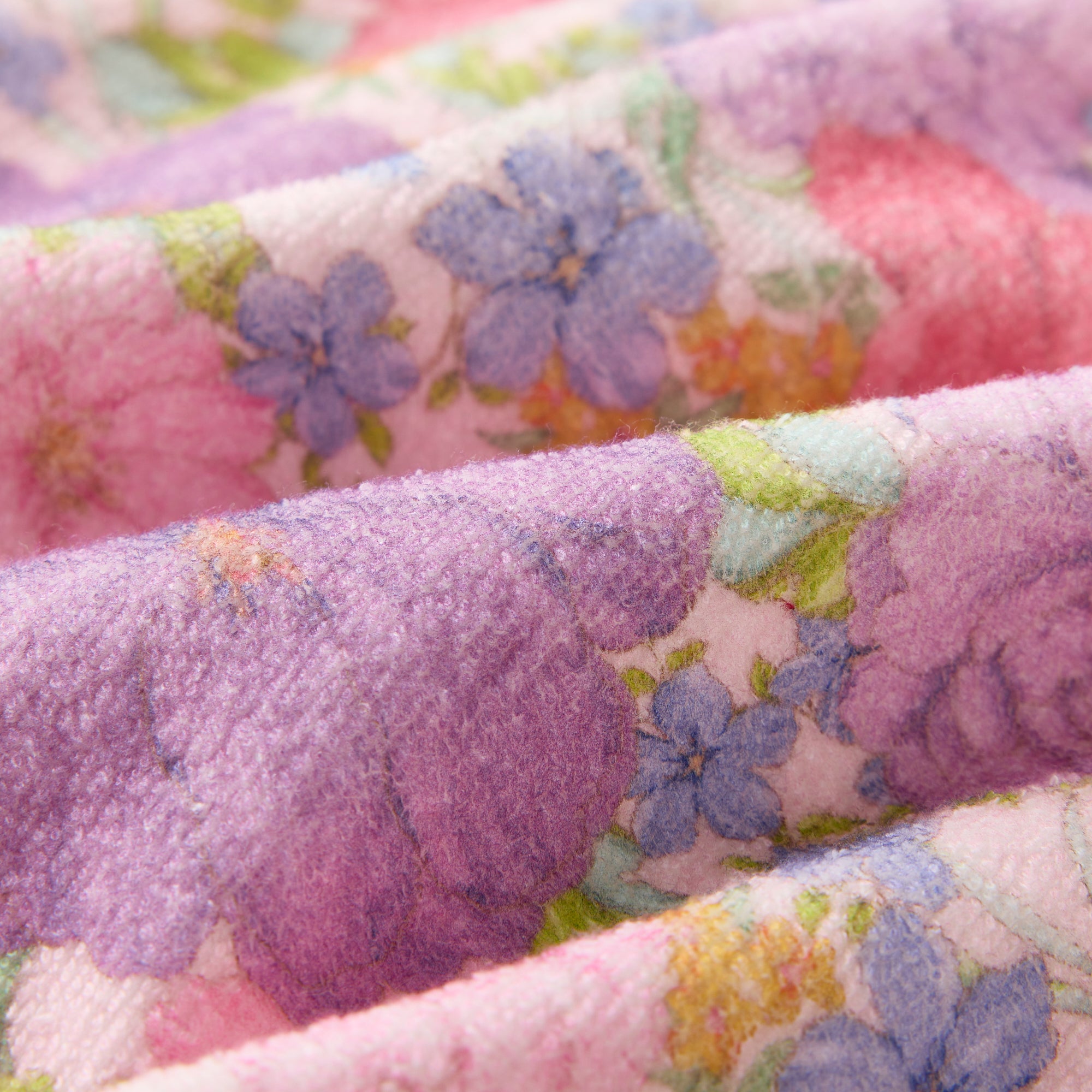 Charlotte Terry Towelling Robe | Floral