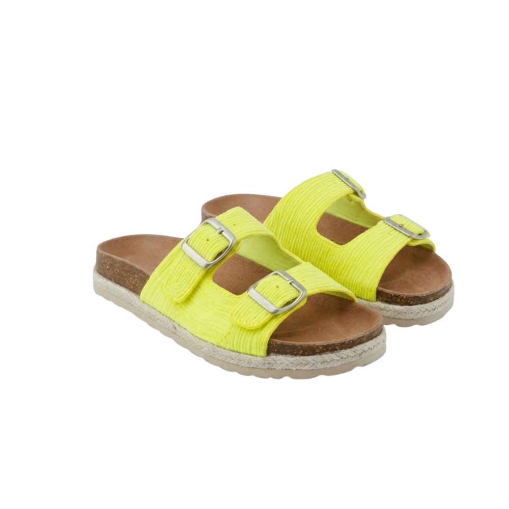 Bio Sandals with Buckles | Yellow