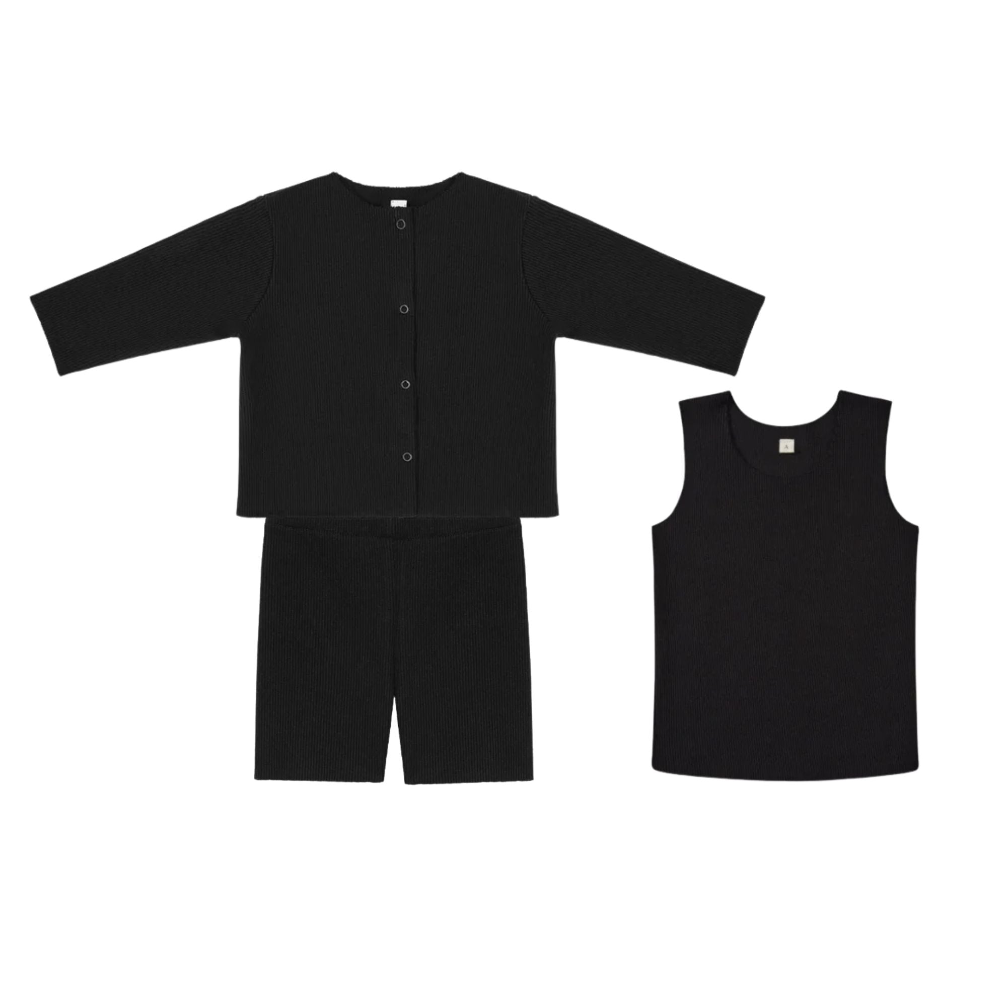 Cardigan Short Set