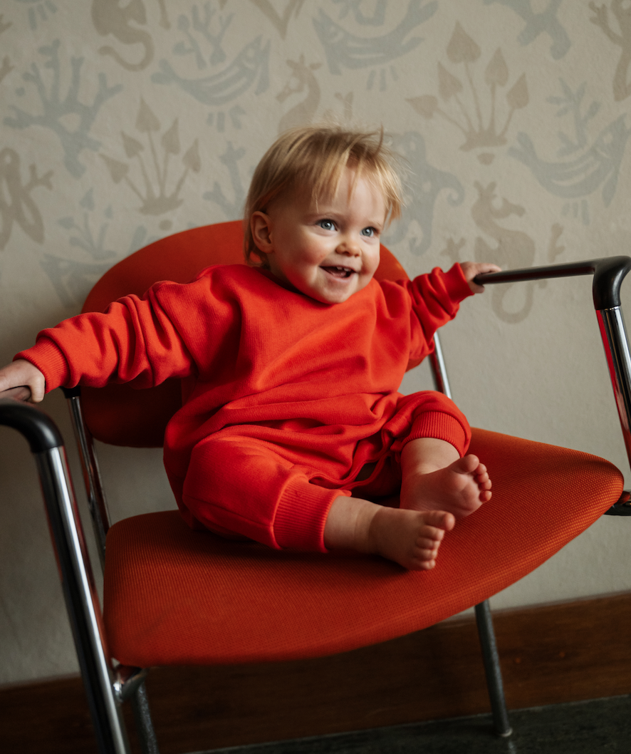 Bodysuit with Sweater Set | Firecracker Red
