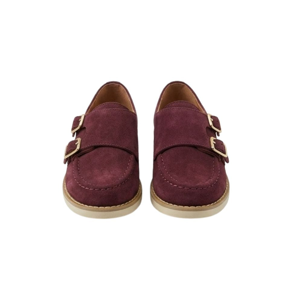 Burgundy English Loafers