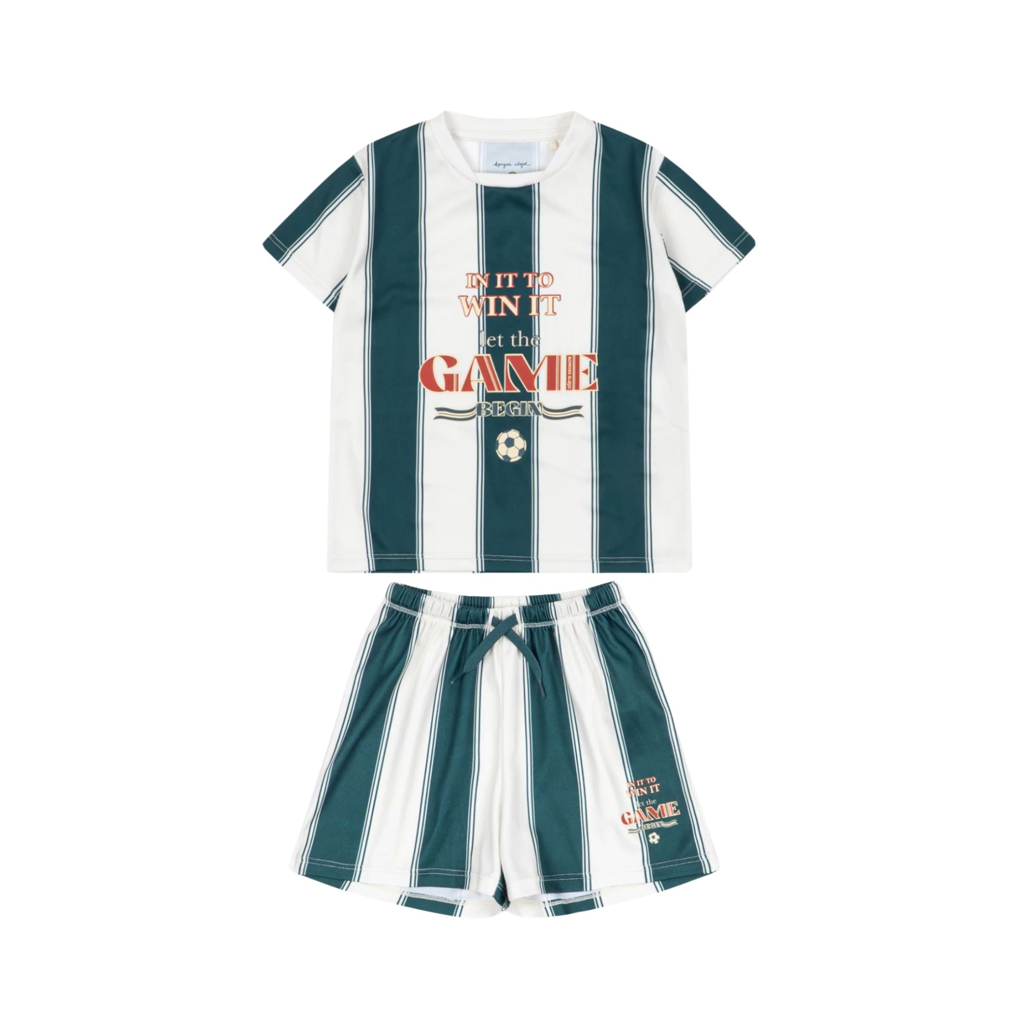 Act Shorts Set| Class Stripe