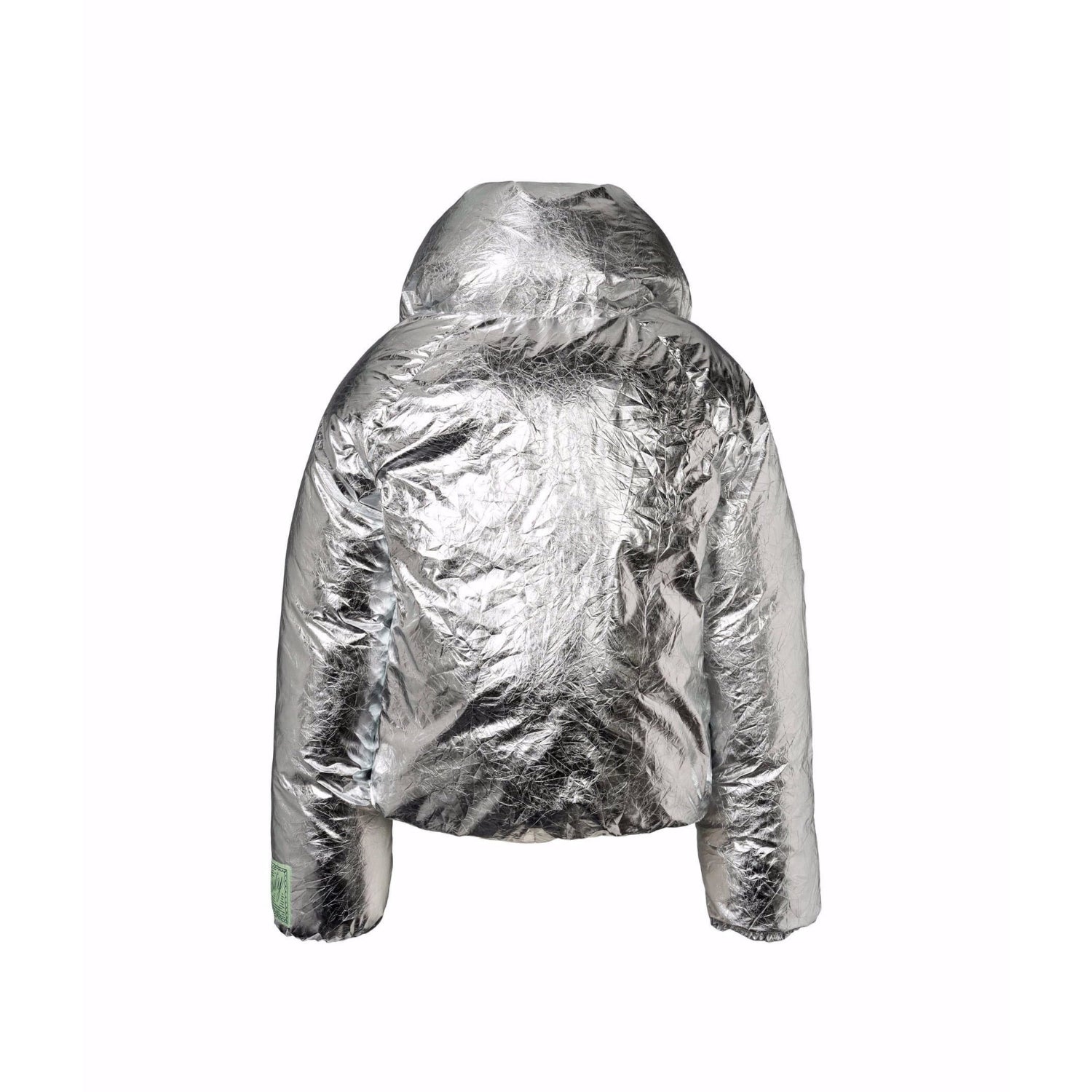Heylee Jacket | Crinkled Silver
