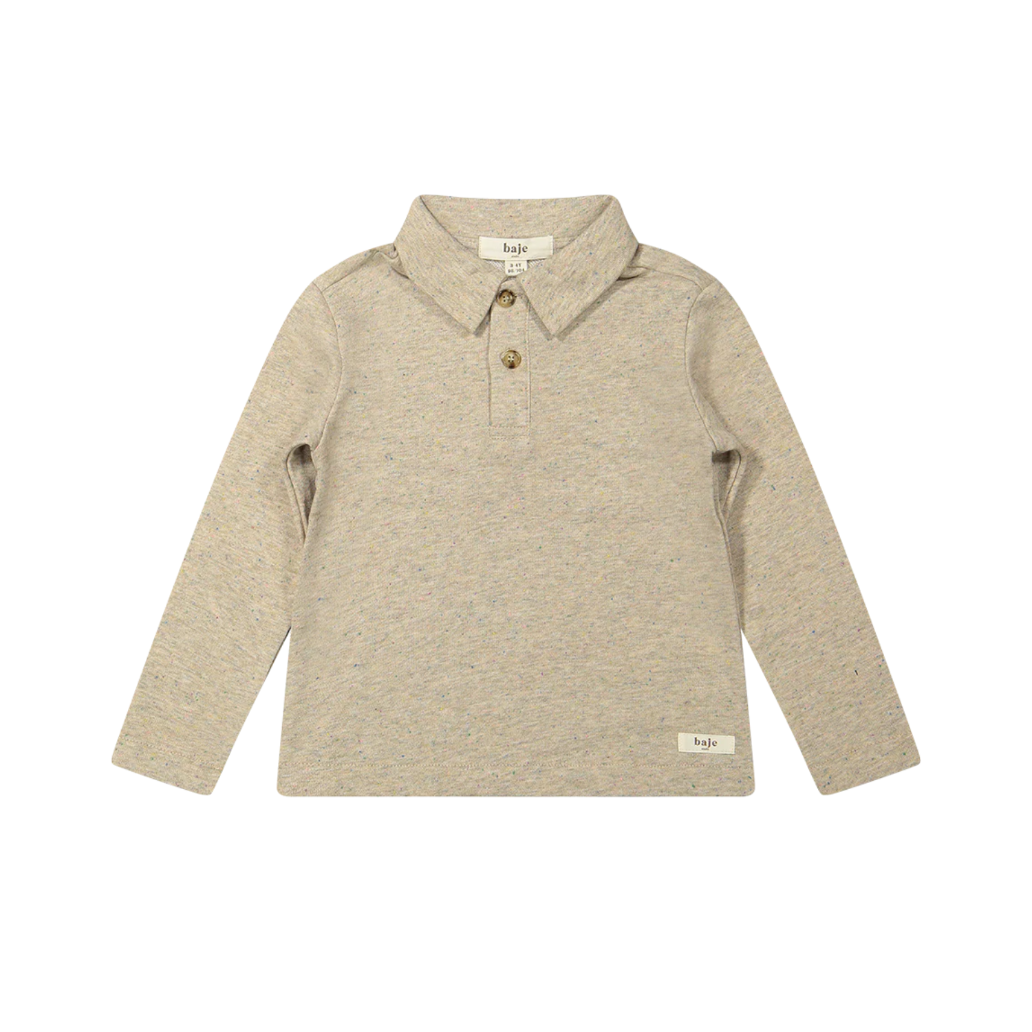 Denezy Polo | Sand Melange Multicolor
