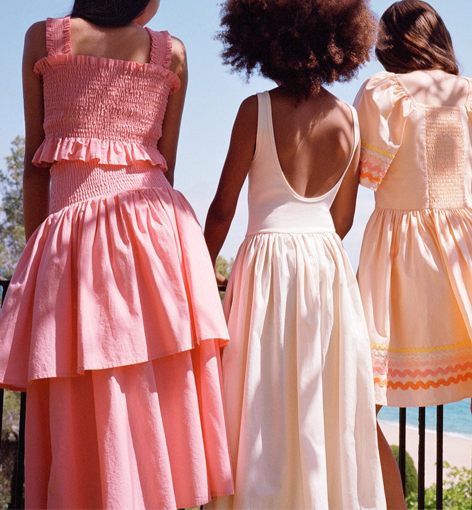 Brenna Skirt | Vintage Rose