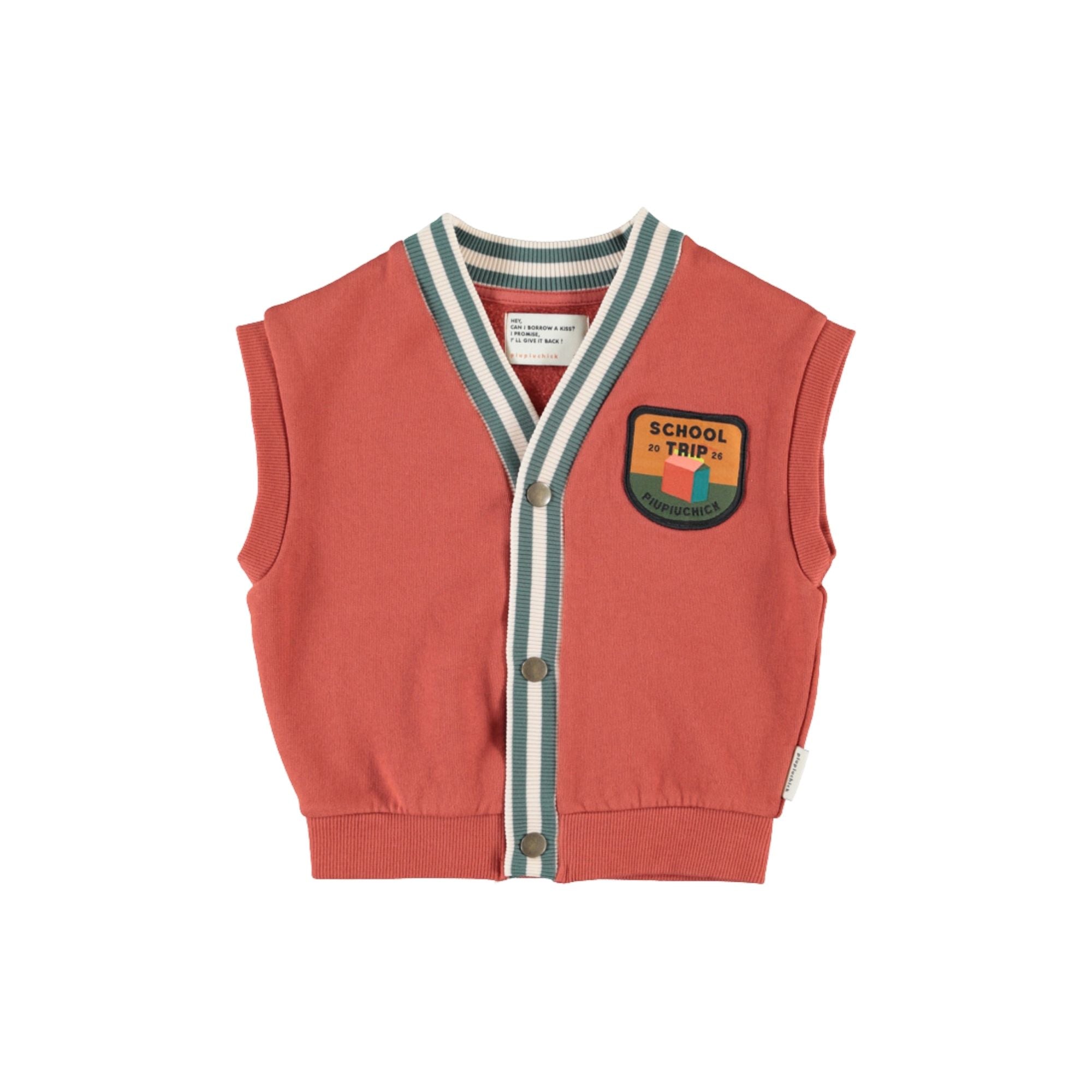 Waistcoat | Brick