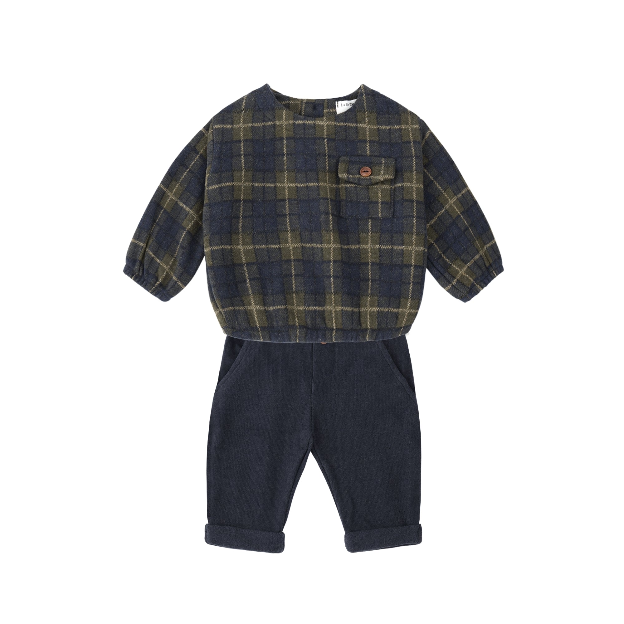 Kimirut Blouse & Pants Set | Blue