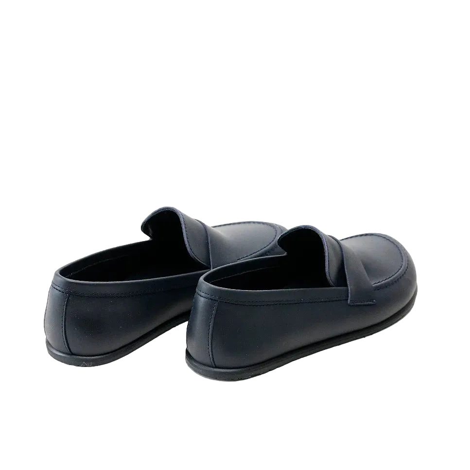 Barefoot Leather Nappa Moccasins | Blue