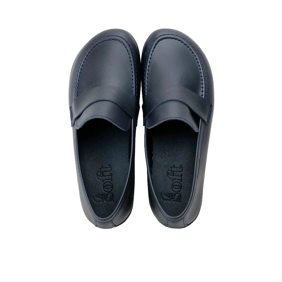 Barefoot Leather Nappa Moccasins | Blue