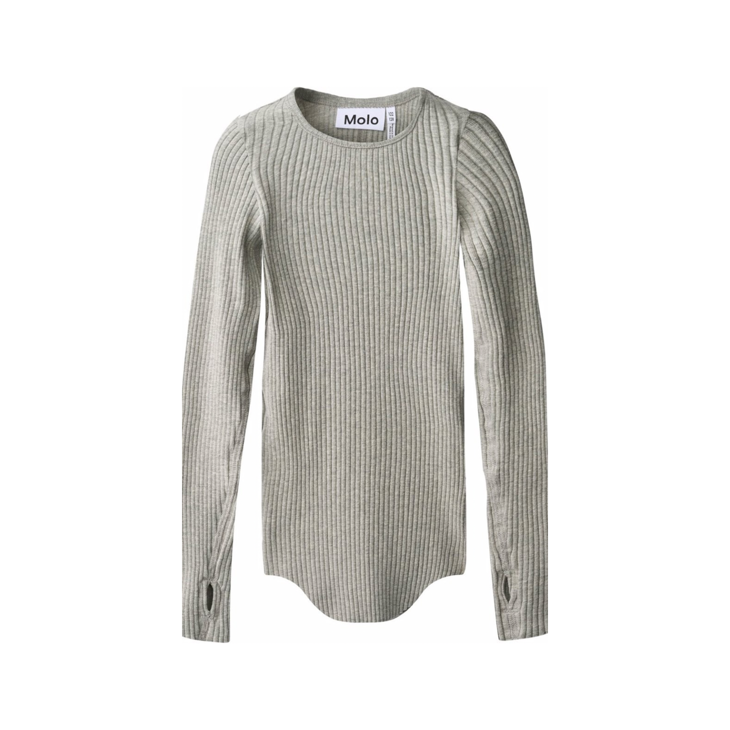 Rochelle Long Sleeves T-shirt | Grey Melange
