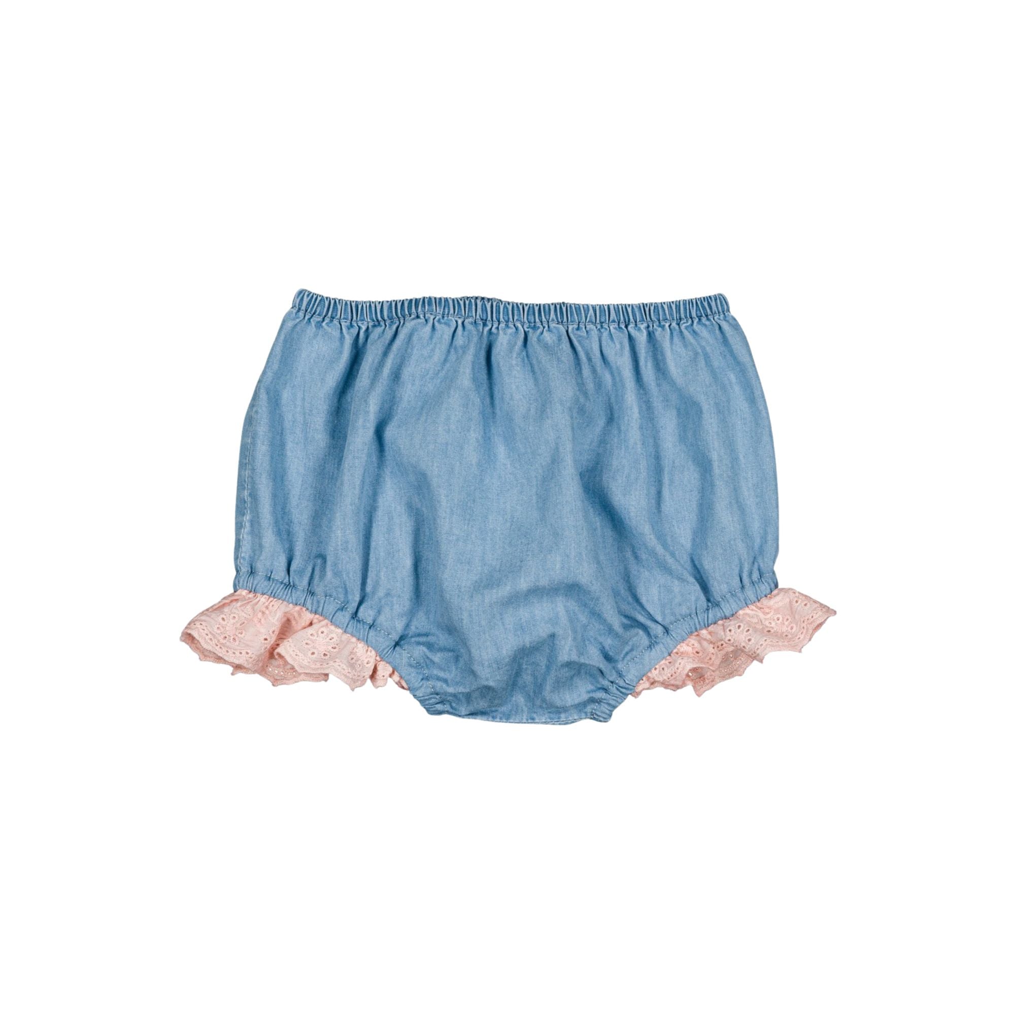 Douceur Chambray Bloomer | Light Blue