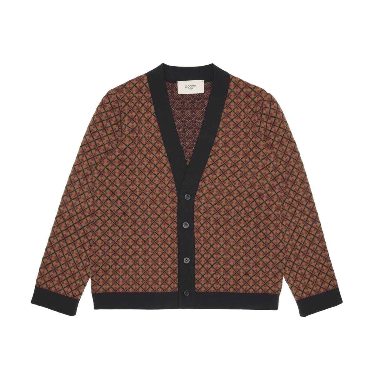 Morgan Merino Wool Cardigan | Caramel