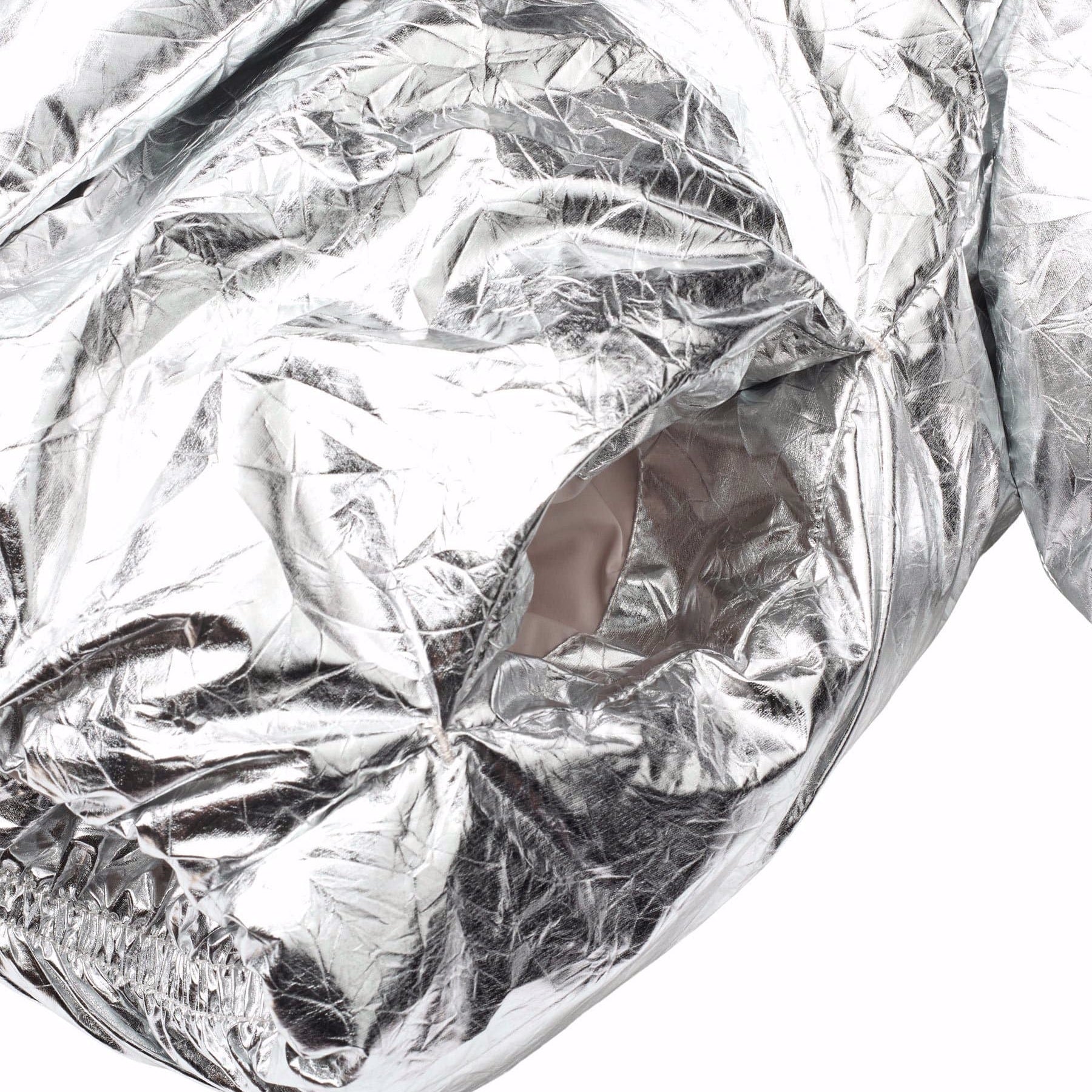 Heylee Jacket | Crinkled Silver