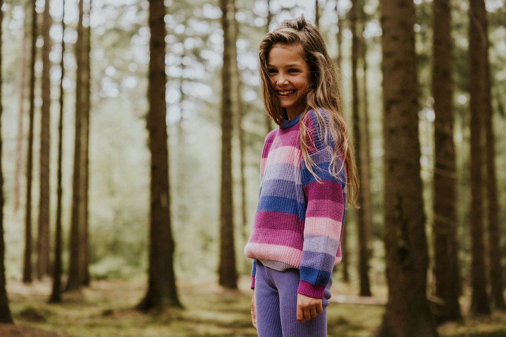 Stripes Knitted Sweater | Sweet Gallery