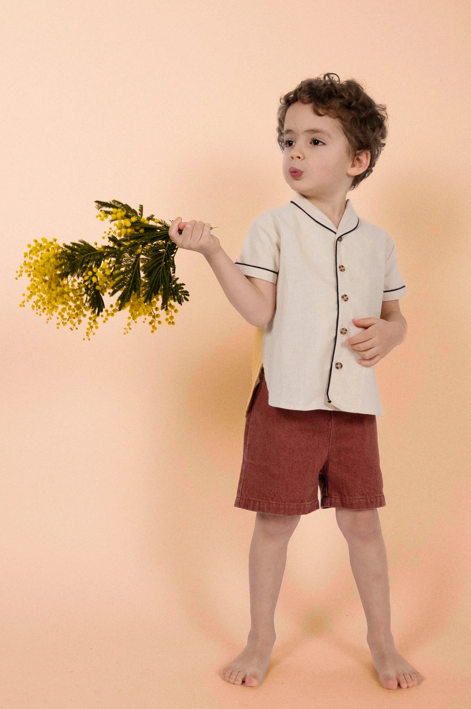 Paco Linen Shirt | Ecru