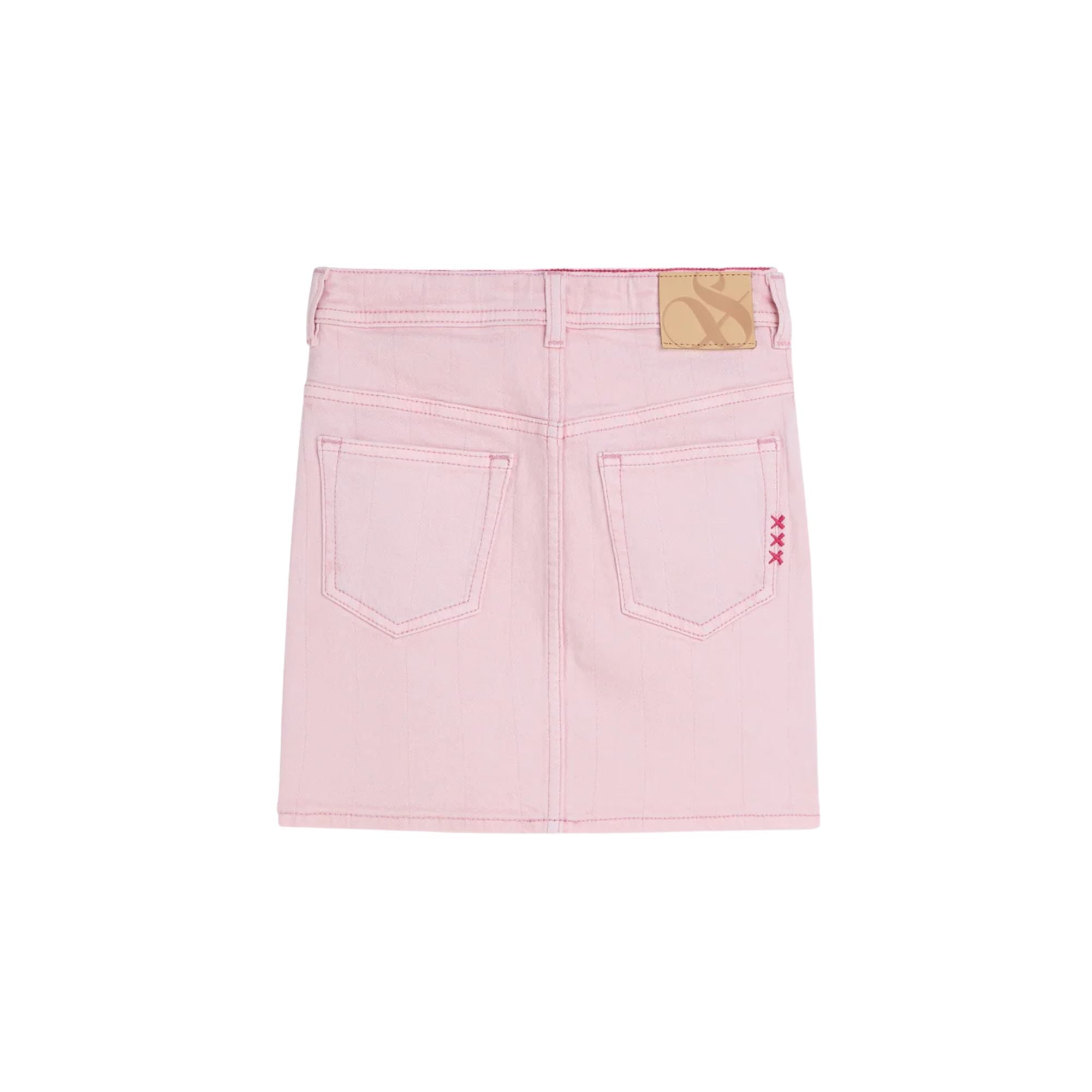 Denim Mini Skirt | Lilac Snow