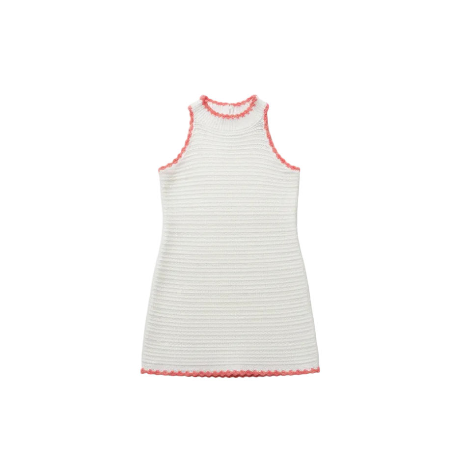 The Kate Knit Dress | White