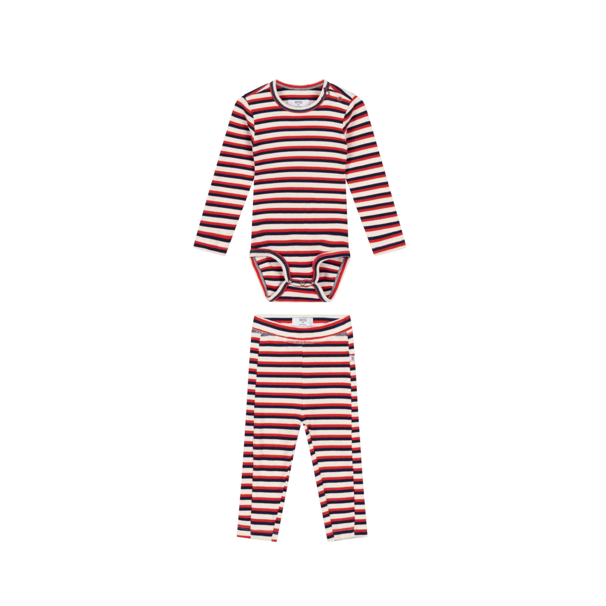 Bodysuit Legging Set | Ivy Stripe