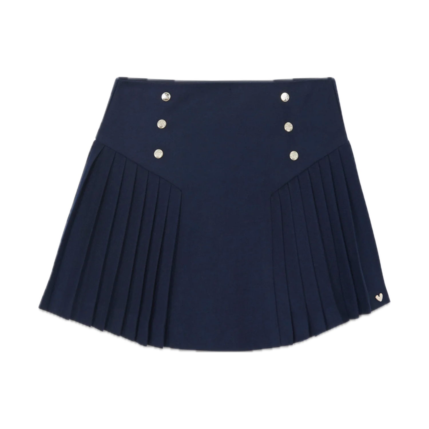 Pleated Skirt | Marine