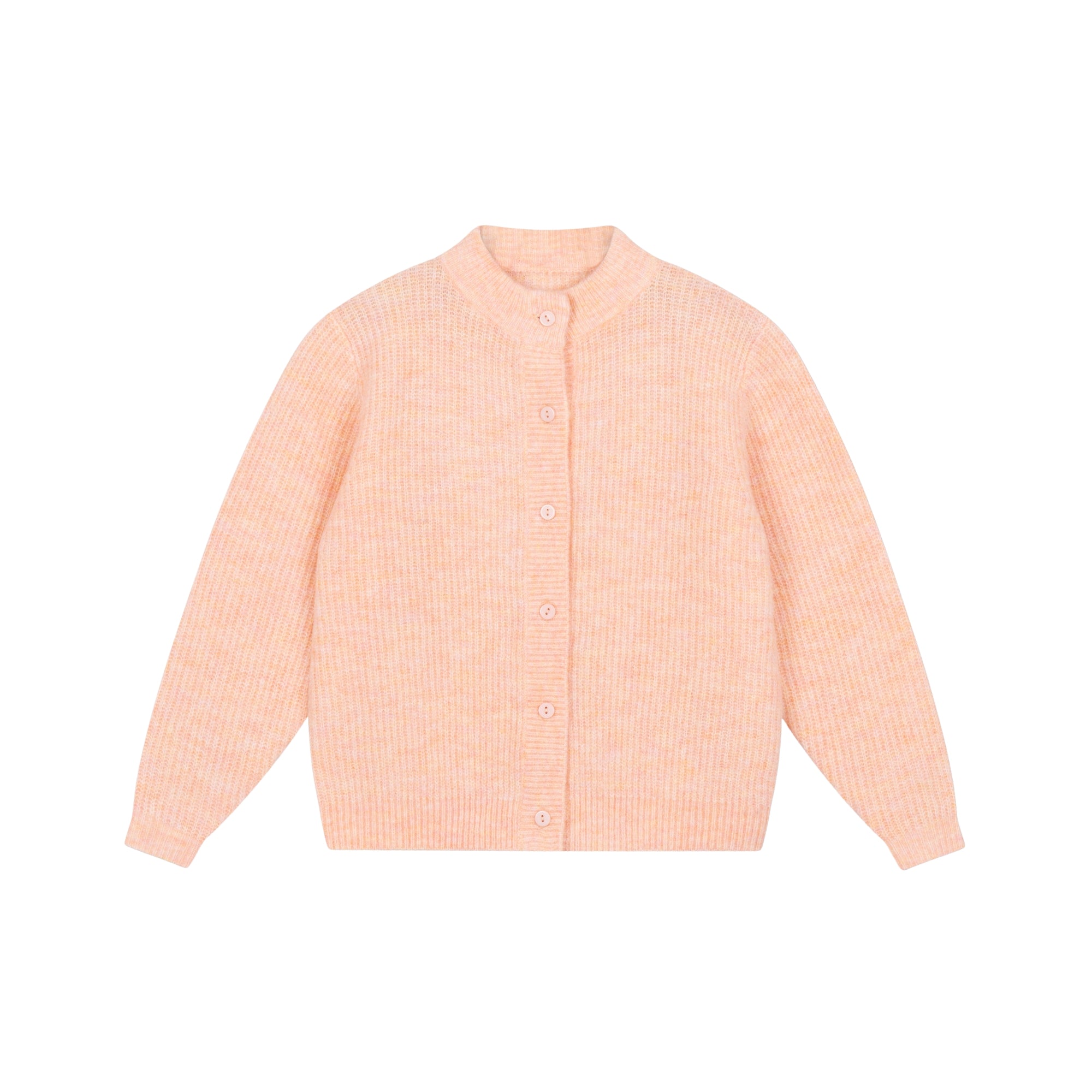 Knit Cardigan | Light Cheeky Flamingo