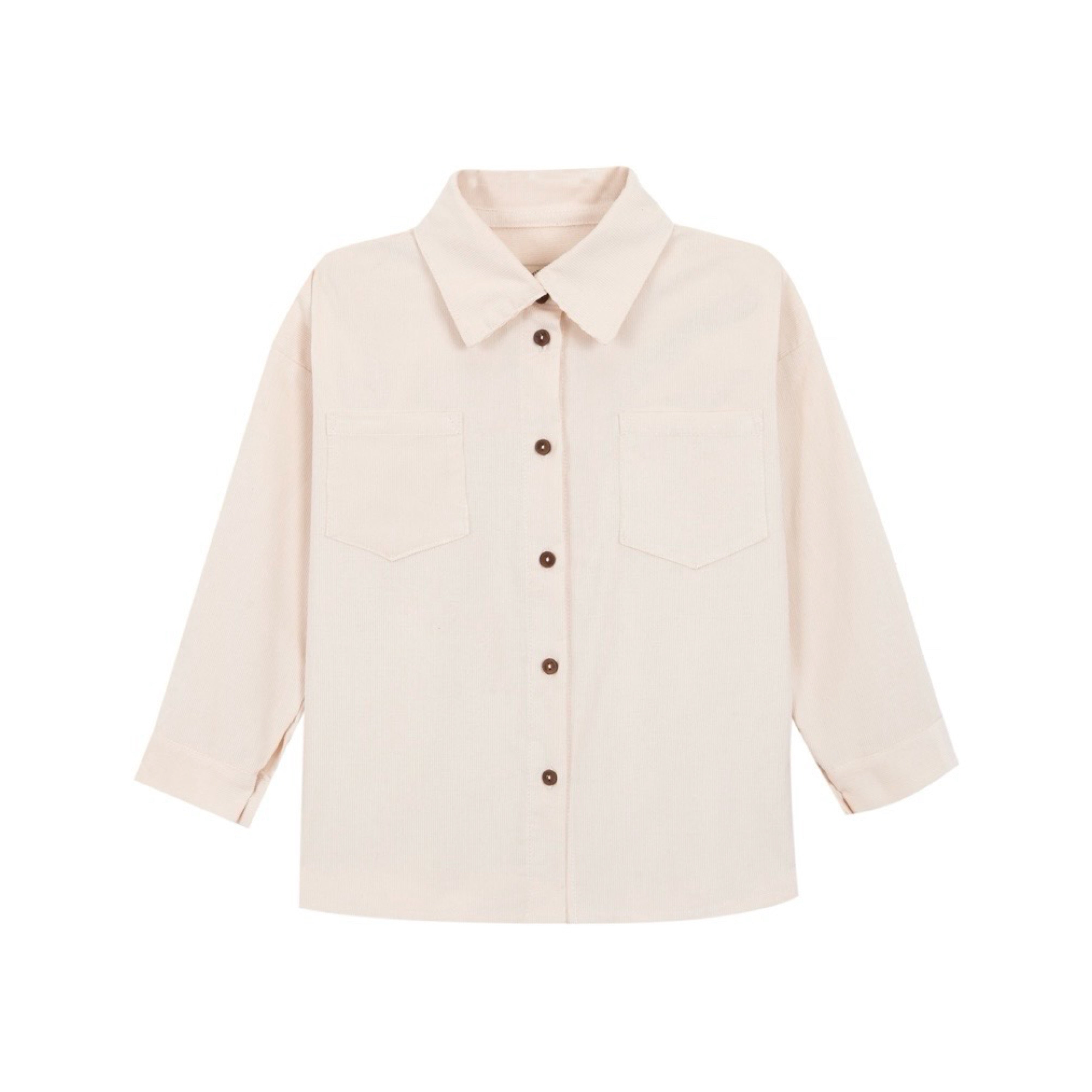 Corduroy Shirt | Ivory