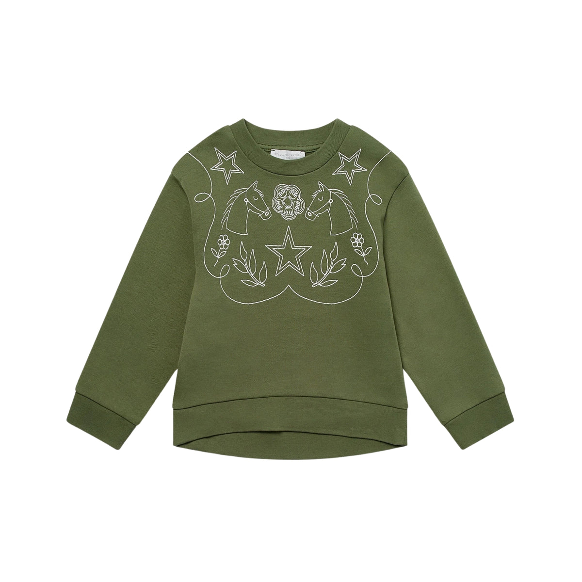 Star Sweatshirt | Green