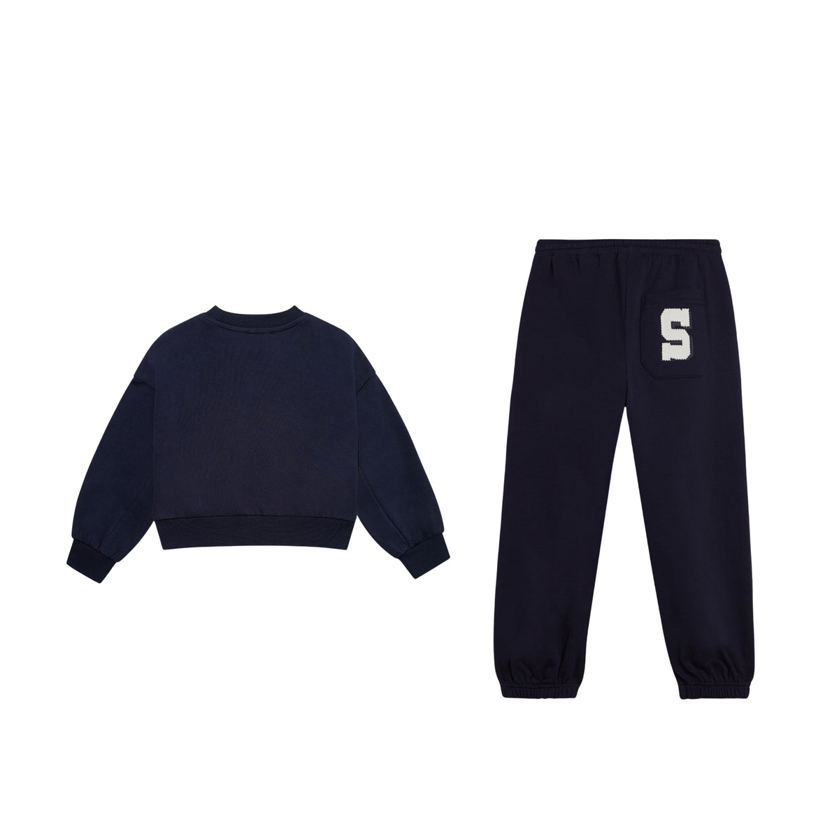 S Sweatshirt Set | Navy Blue